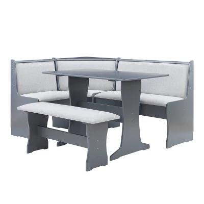Penrose Storage Nook Dining Set - Linon 22 Penrose Storage Nook Dining Set - Linon - Image 20