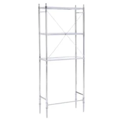 Pinnacle Spacesaver Chrome - Linon -Linon GUEST f32ada9d 82c6 4bf4 a95b 60ed2e8f81aa