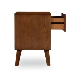 Reid 2 Drawer Nightstand Chest Walnut - Linon -Linon GUEST f5fc1923 cb17 49d1 90e7 7416743ae6ed