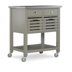 Robbin Kitchen Cart - Linon -Linon GUEST fb2c79b6 c925 4445 a4a0 ff54788cea08