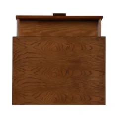 Reid 2 Drawer Nightstand Chest Walnut - Linon -Linon GUEST fbf79dd6 5909 4937 82e5 ee137e61debc