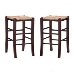 Set Of 2 Gianna Backless Counter Height Barstools - Linon -Linon GUEST fe93ee5c e538 4670 80ed 44f76eca83c3